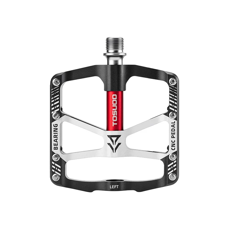 AliExpress TOSUOD Bicycle Bearing Pedals Lightweight Waterproof Reflection Bike Pedals With Installation Tools Aluminum Alloy Pedals