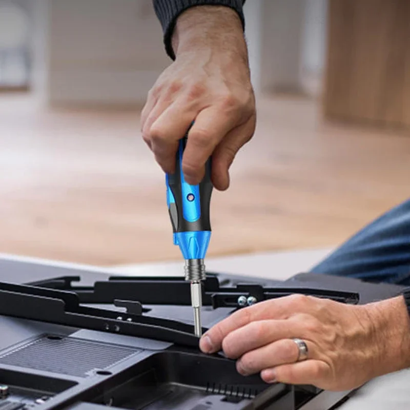 Imagem -04 - Chave de Fenda Elétrica Totalmente Automática Xiaomi Recarregável Pequena Chave de Fenda Doméstica