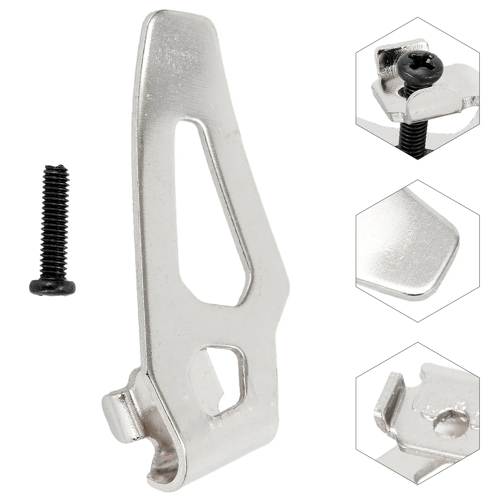 Tornillo de Clip de gancho de cinturón, 2 piezas, 42-70-0490, para taladros Milwaukee, controladores de impacto, llaves inglesas, accesorios para herramientas eléctricas