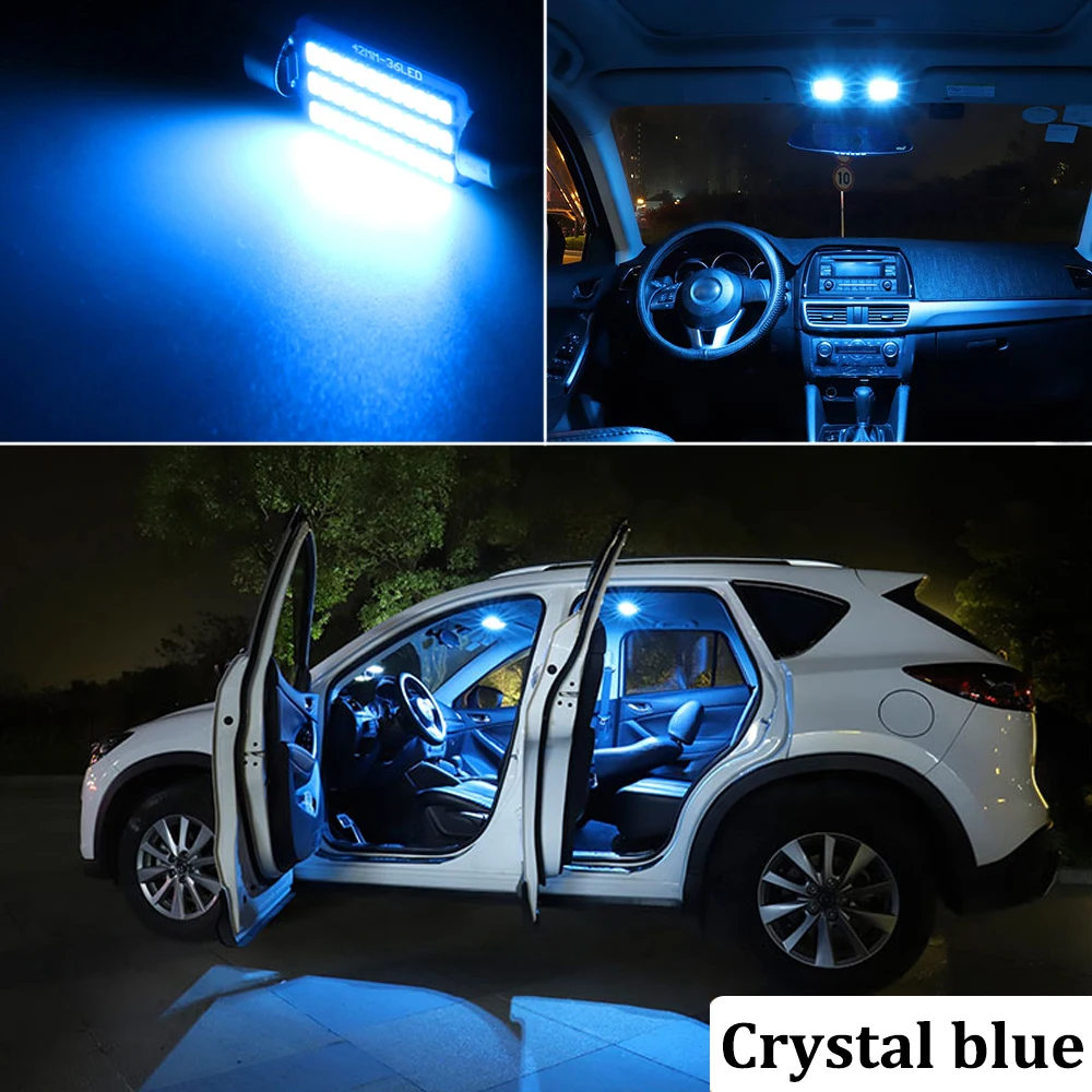 Éclairage intérieur de voiture LED Canbus, lampe pour Mercedes Benz M ML GL GLA GLC GLE GLK aqW163 W164 W166 X164 X166 X204 XACHX253