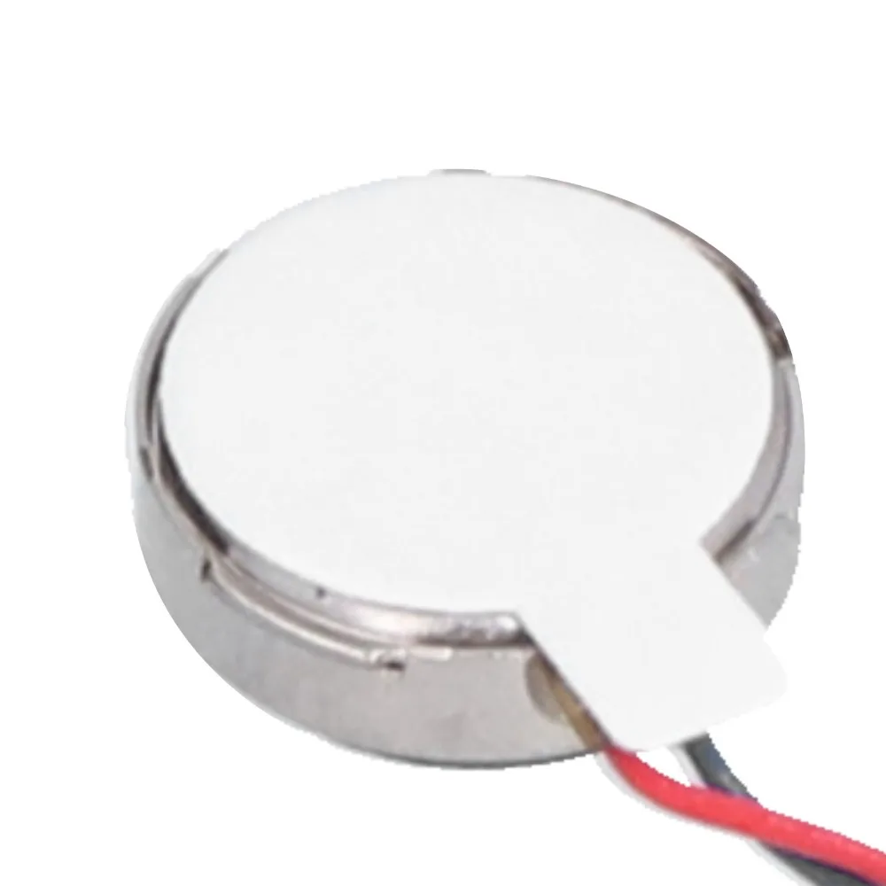 DC 3V Mini Vibration Motors 12000rpm Self Adhesive Micro Vibration Motor Anti Interference Low Noise Coin Button Type Motor