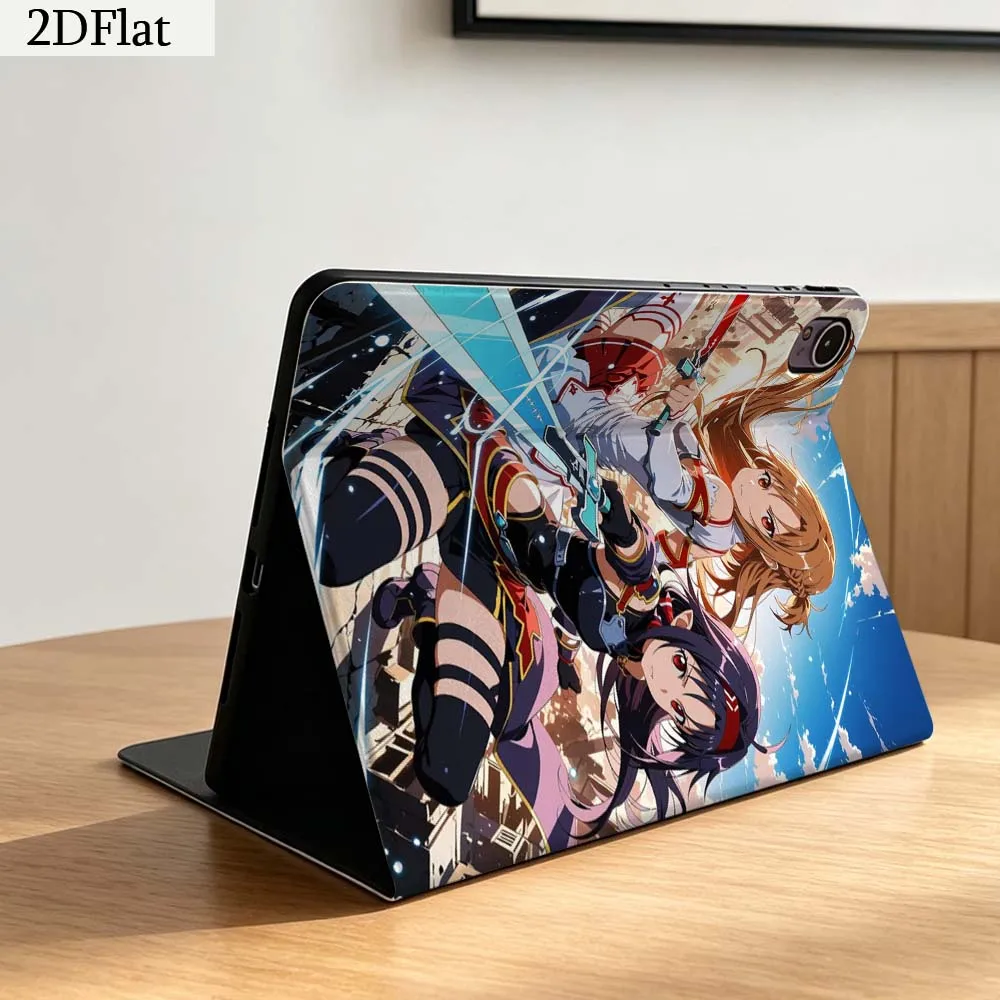 Cartoon Blonde Sword Girl For Honor Tab Magic Pad GT X9a 6 X9 X8A X8 V8 V7 9 V9 8 2 3 4 13.3 10 Pro Inch Tablet Case Gift