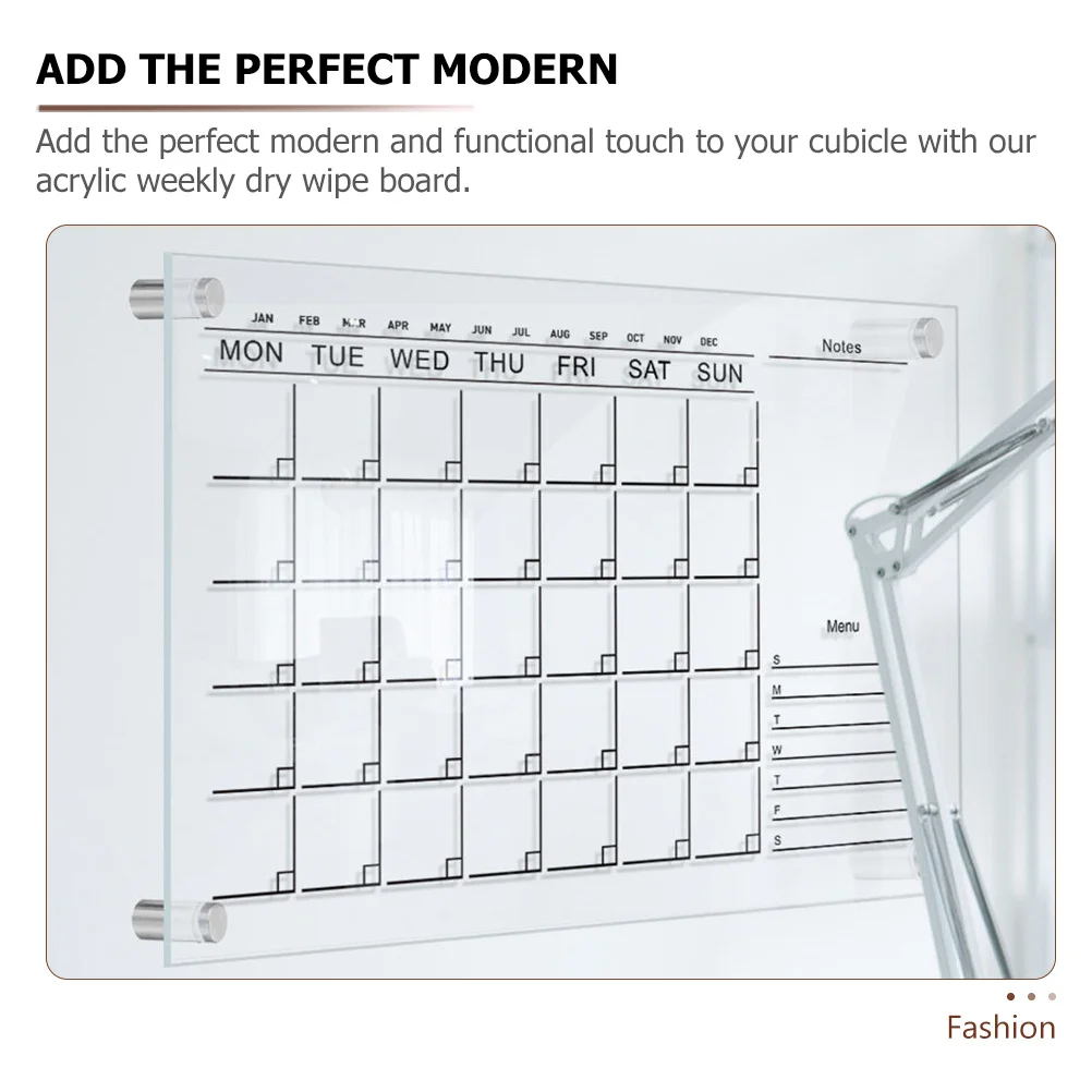 1Set Transparent Message Board Simple Handwritten Note Board for Kids Drawing Planning Wedding Party Multi Function Wipe Clean