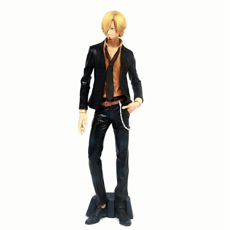 30cm One Piece Anime Figures Sanji Action Figure Smoking Insert Grandista PVC Collection Model Doll Ornaments Toys Gift