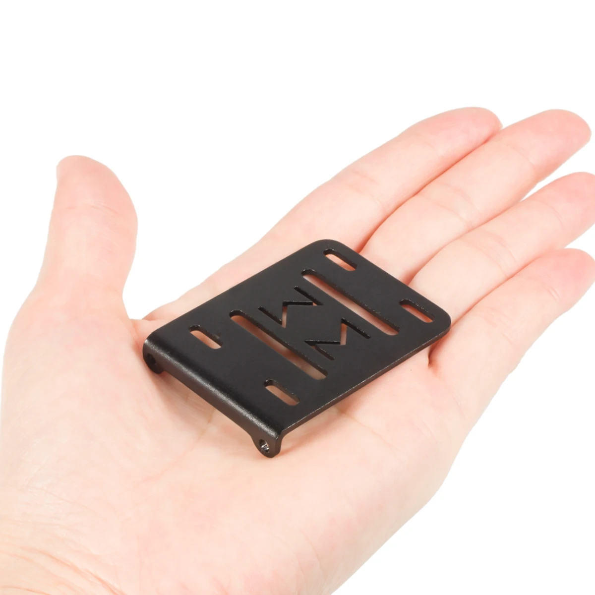 Bandeja de accesorios de aluminio CNC, soporte ESC de batería electrónica para transmisión baja 1/10 RC Crawler Comp construye actualización de chasis LCG