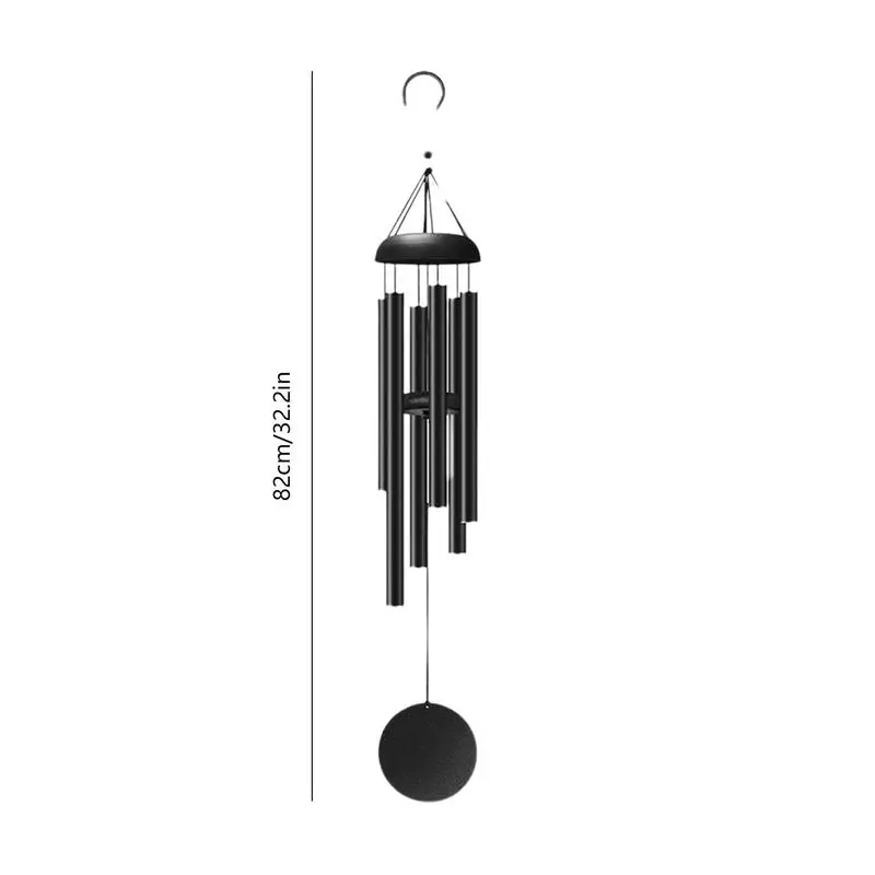 Outdoor Wind Chimes para Jardim, Sinos Grandes, Creative Tubes Windchimes, Capela, Home Decor, Acessórios de Jardinagem