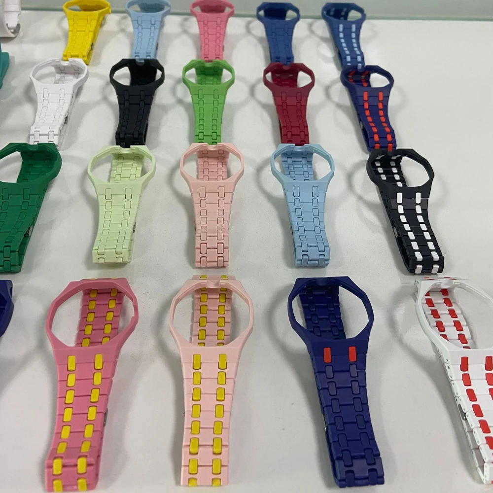 Bioceramic Case+Strap For Swatch x AP Royal Pop Pocket Watch Changer To Wristwatch Modification Kit Royal Pop Bracelet Watchband