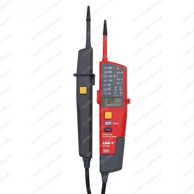 UT18C UT18D 0~690V AC DC Voltage Testers LCD Display Auto Range IP65 Waterproof Meter No Power Test Function