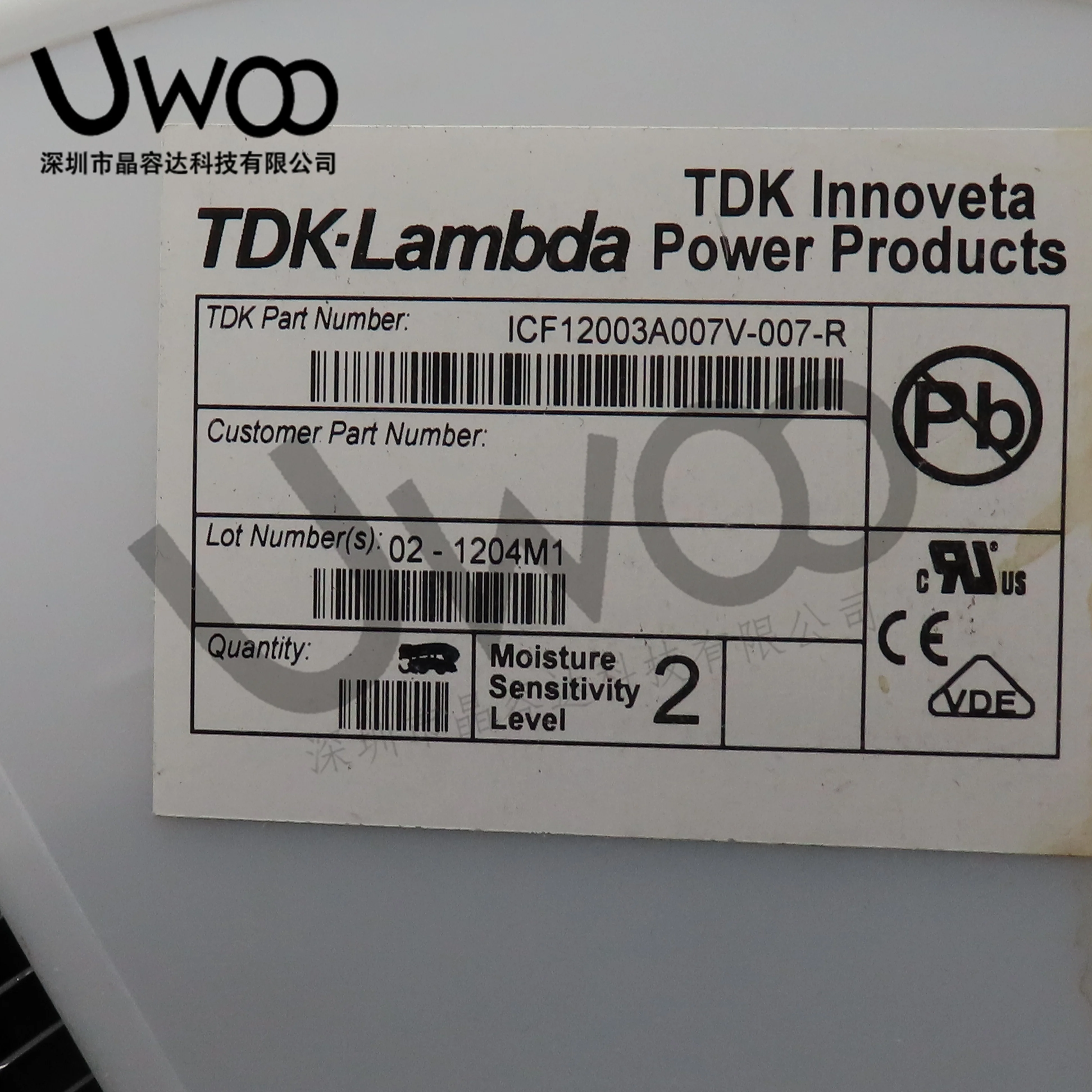 100%Original New   ICF12003A007V-007-R       ROHS PSE  KC