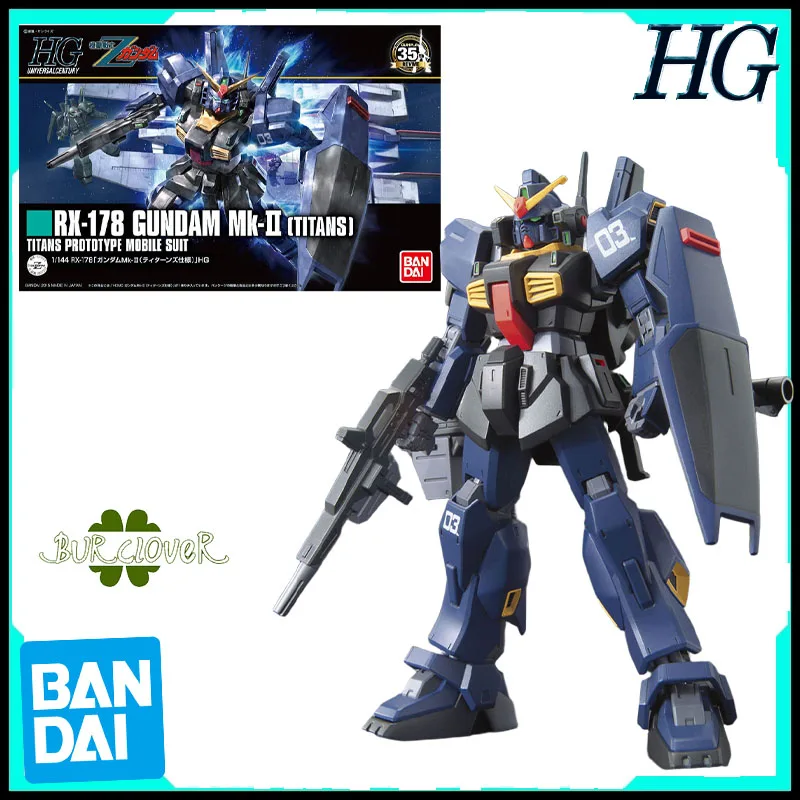 

Bandai Genuine HG Gundam Mark-Ⅱ RX-178 1/144 Anime Action Figure Assembly Model Toys Collectible Model Ornaments Gifts For kids