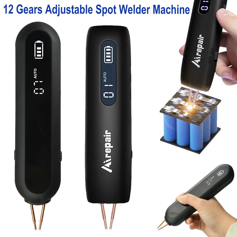 

Портативный ручной аппарат для точечной сварки с 12 регулируемыми режимами, накопитель энергии, набор для самостоятельной сварки аккумуляторов 18650