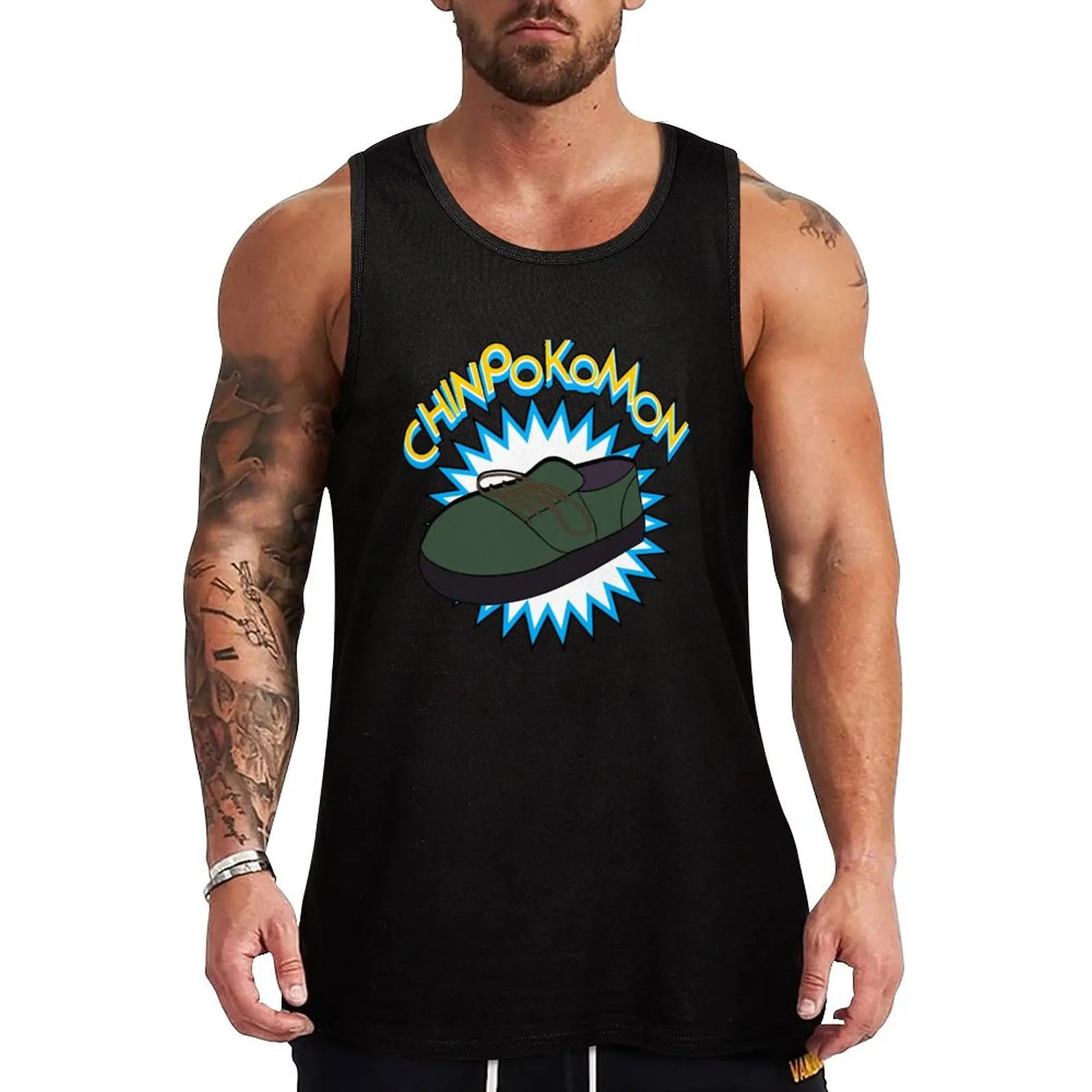 

Chinpokomon Tank Top Vests vests for men Men's tops