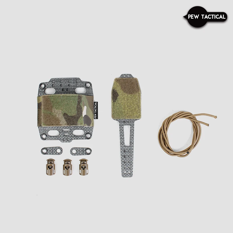 PEW TACTICAL Ferro Style Tactical Helmet PVS31 Battery Retention System Airsoft Accessories