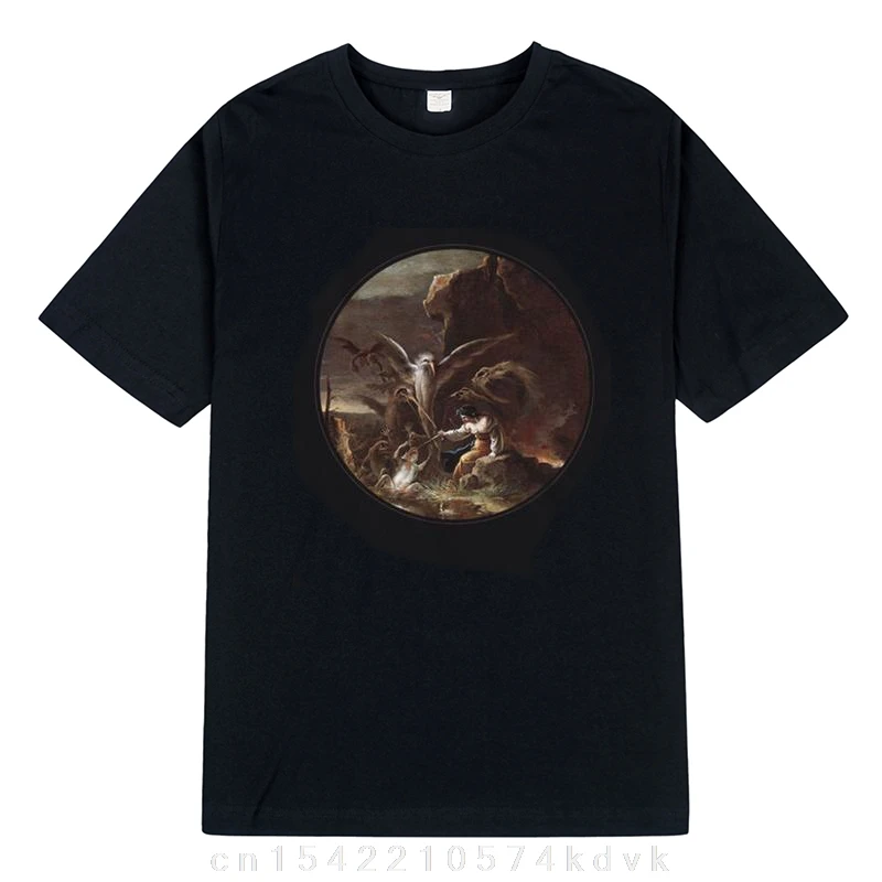 T-shirt SCENES OF WITCHCRAFT - Salvator Rosa 1645-1649, rituel des sorcières, sorcellerie, t-shirt sorcière