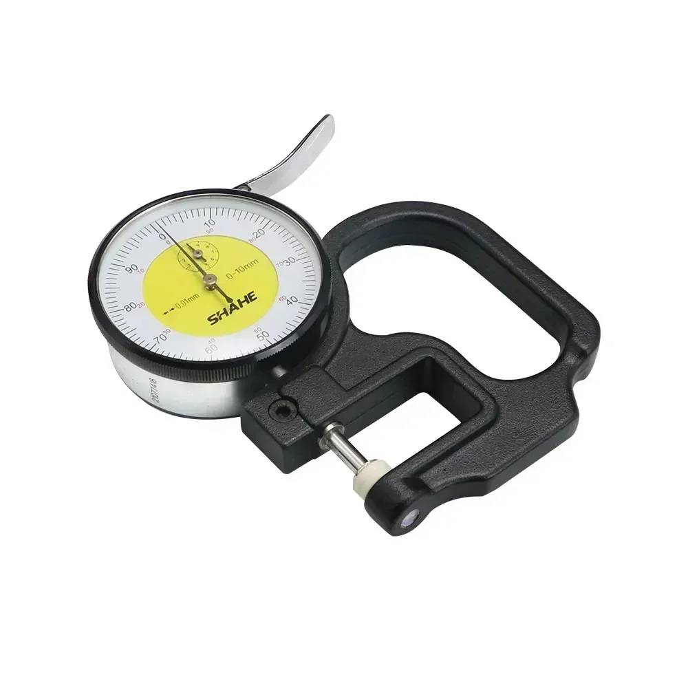 High Quality Shahe 0-10 0.01mm Metric Thickness Gauge Dial Thickness Gauge