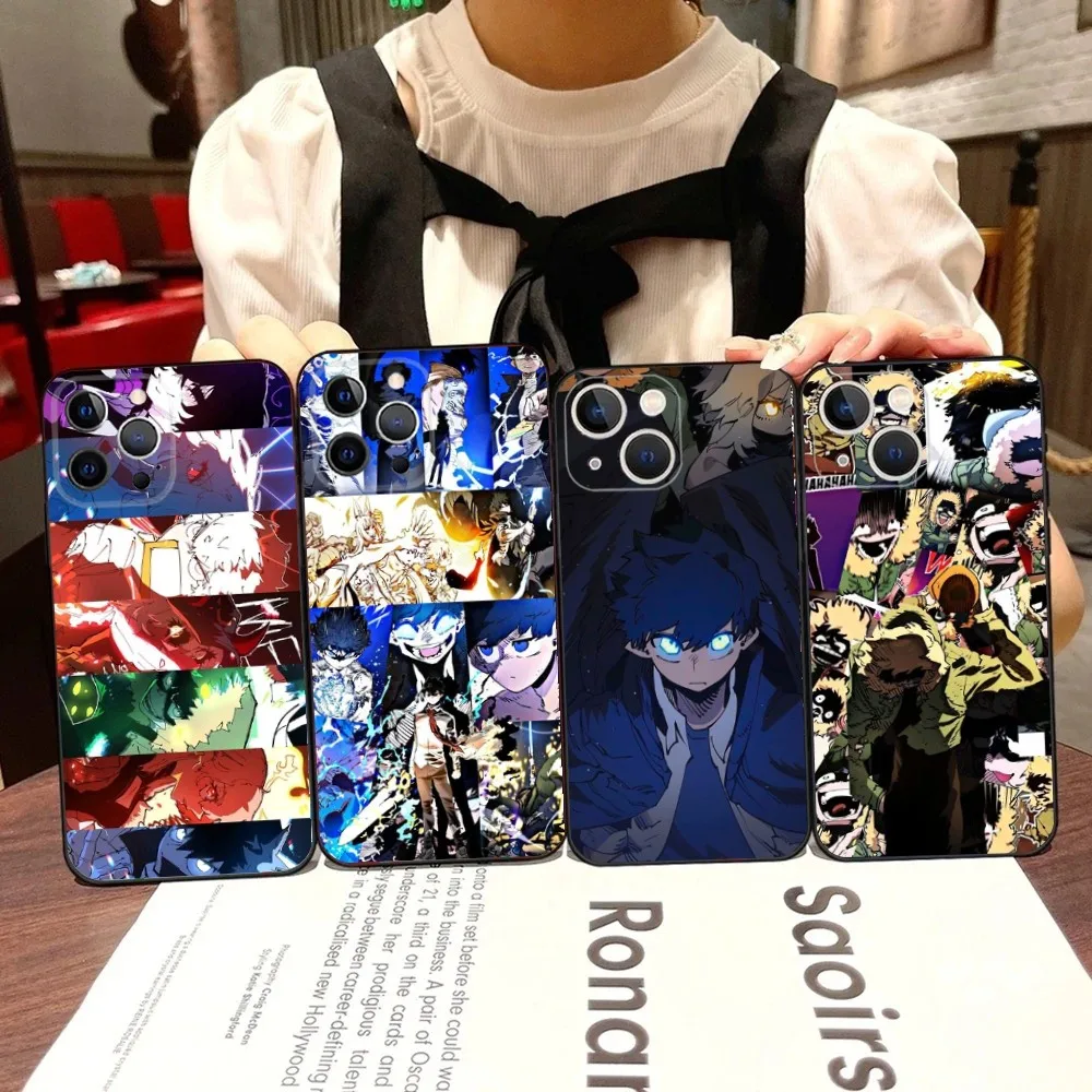 

Player Manhwa Phone Case For iPhone 16,15,14,13,12,11,Pro,X,XS,Max,XR,Plus,Mini Black Soft Silicone Case