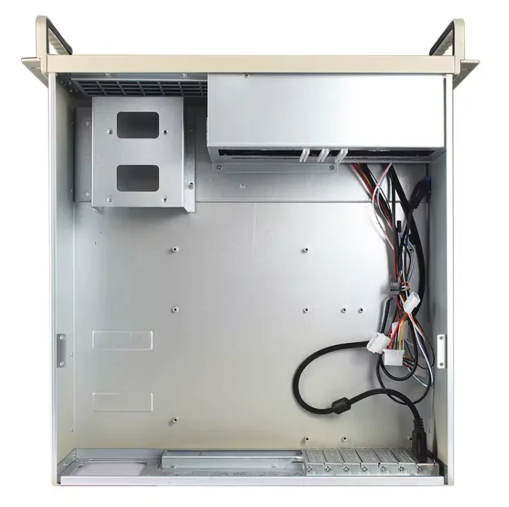 New 4U Aluminum Alloy Rackmount Server Chassis with 8.9\