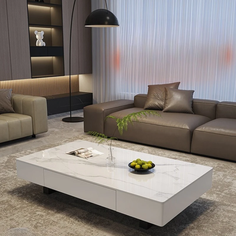 

Designer Modern Coffee Table Aesthetic Center Nordic High Coffee Table Writing White Cheap Books Metal Couchtisch Home Furniture