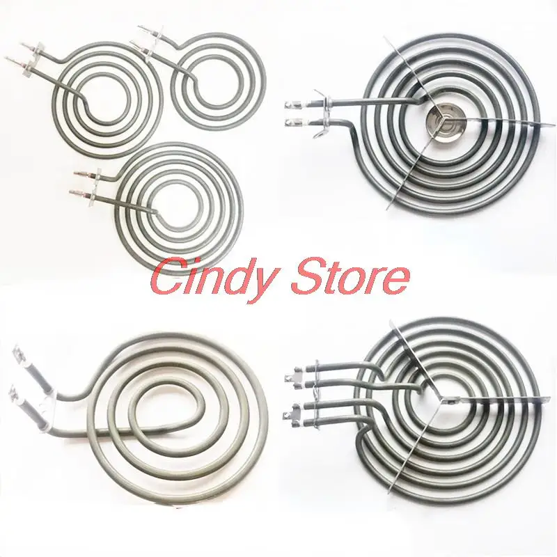 stainless steel Mosquito Coil Heating Element3-7 rings for Air fryer electric dry type heating plate spiral electric heater tube