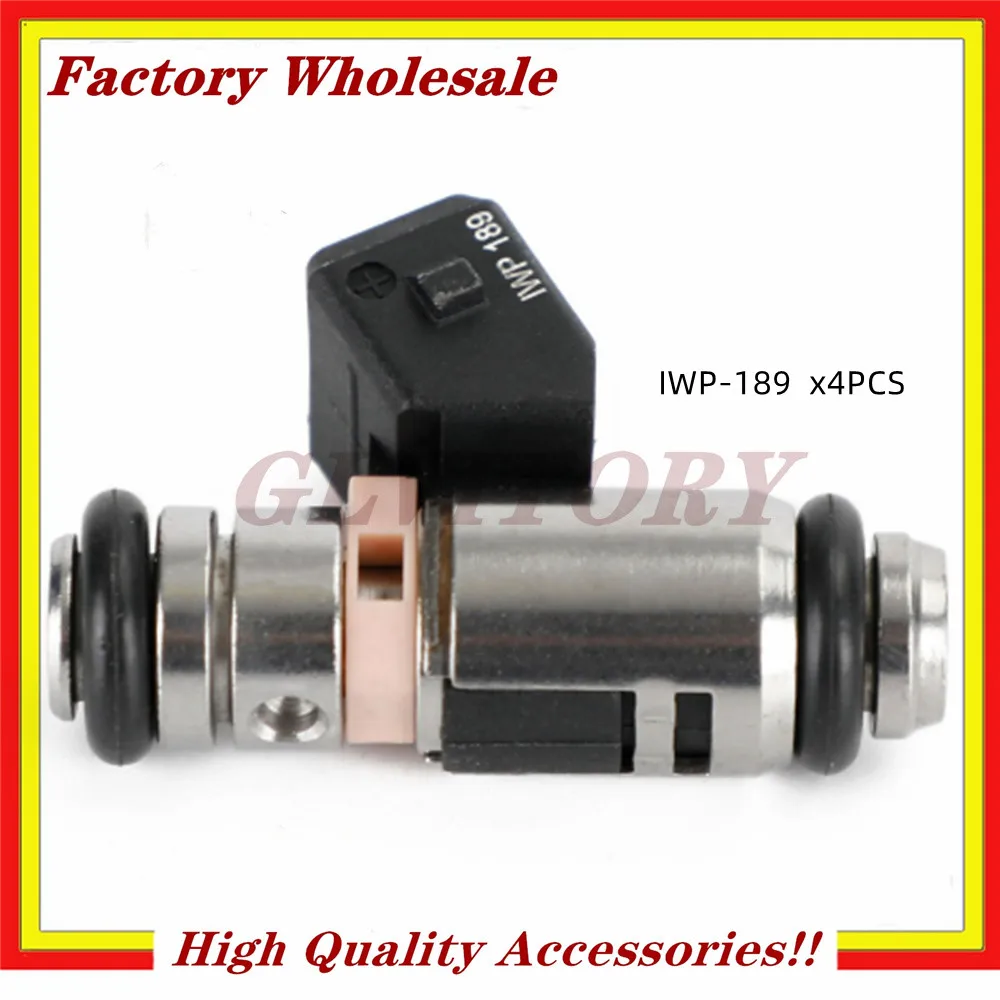 

4Pcs IWP189,28040161A,IWP-189 Fuel Injector Nozzle For Ducati Monster Streetfighter 848 1098 1198