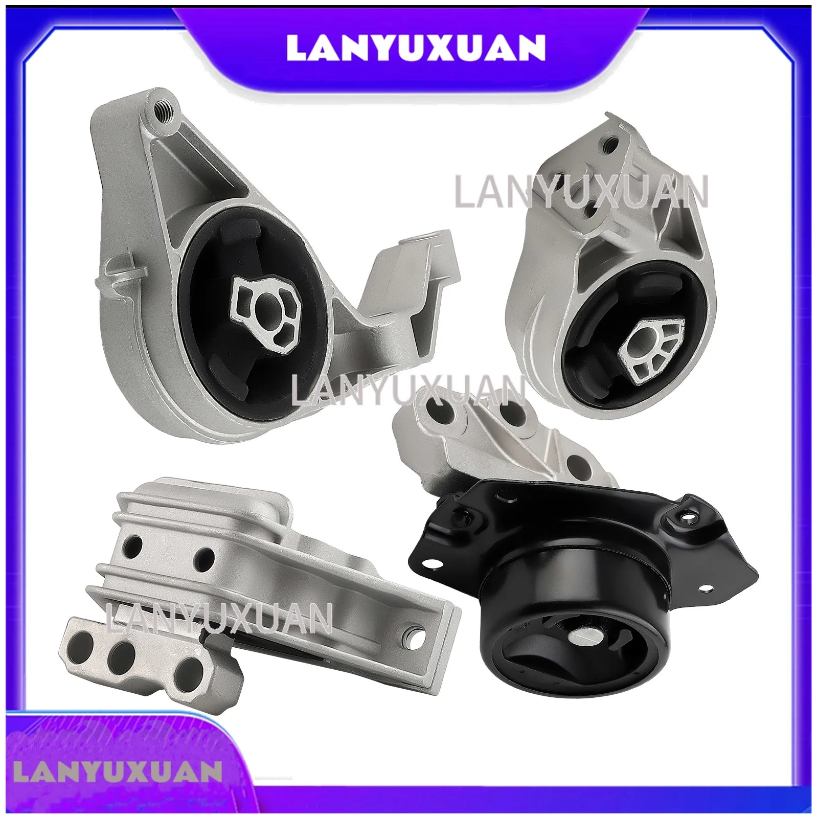 

2026 Engine Motor & Trans Mount 4pcs for Chevy Cobalt HHR for Pontiac G5 Saturn Ion