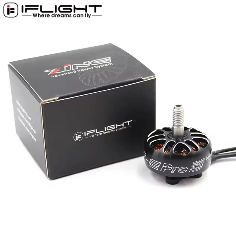 

iFlight XING-E Pro 2306 1700KV 2450KV Integrated Brushless Motor 2~6S Lipo 5mm Steel shaft For 5inch Propeller Quadcopter Drones