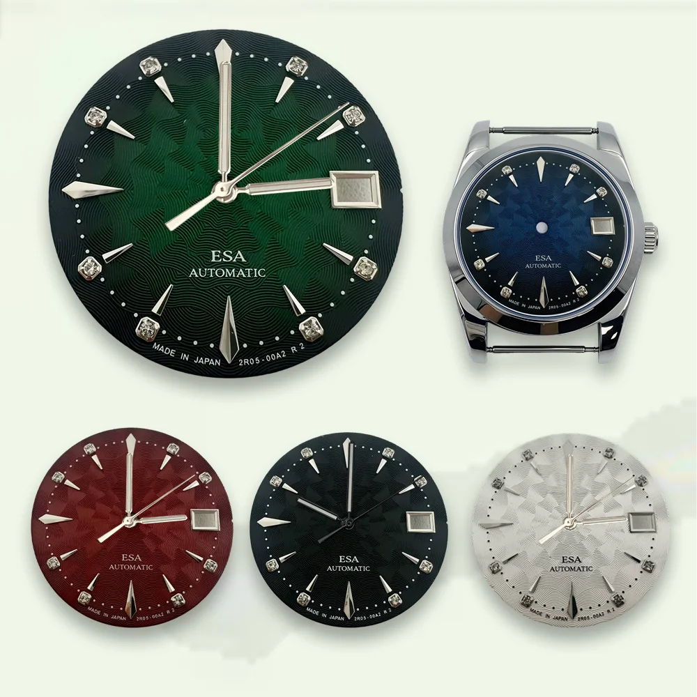 Watch modification Diamond Cocktail Dial 28.5mm S Dial Fit NH35 Movement High-Quality NH35 Watch Modification Accessories tool