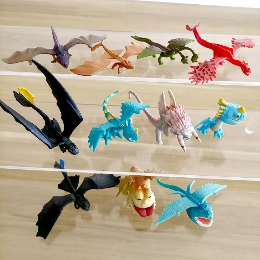 

Train Your Dragons Action Figure Animation Film Mini Figurine Blind Bags Doll Gifts Toy Model Anime Figures Collect Ornaments