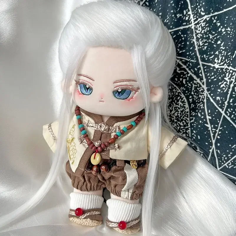 20cm Classic Anime Lost You Forever Xiang Liu Kawaii Cosplay Plush Doll Body With Skeleton Soft Plushies Model Toy Figures Gifts