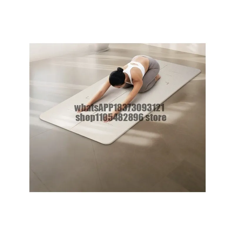Yoga mat widened and thickened shock absorption silent non-slip men's fitness mat household mat