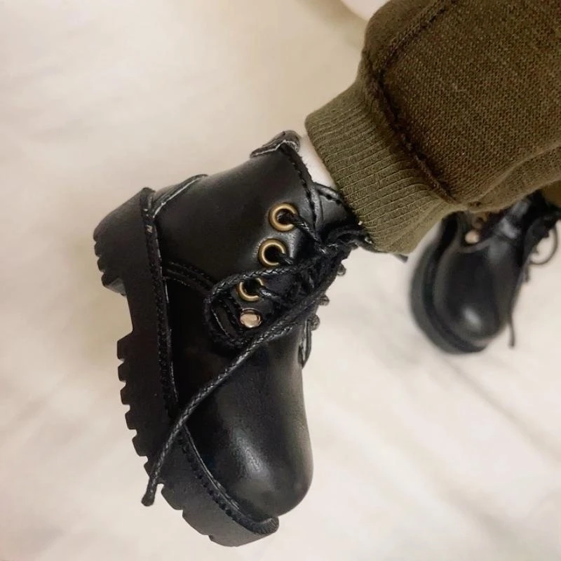 

New Model 1/4 BJD Doll Toy Shoes,Lovely Mini Cute Shoes Simulation Leather Boots for Dolls Minifee High Quality Doll Accessories