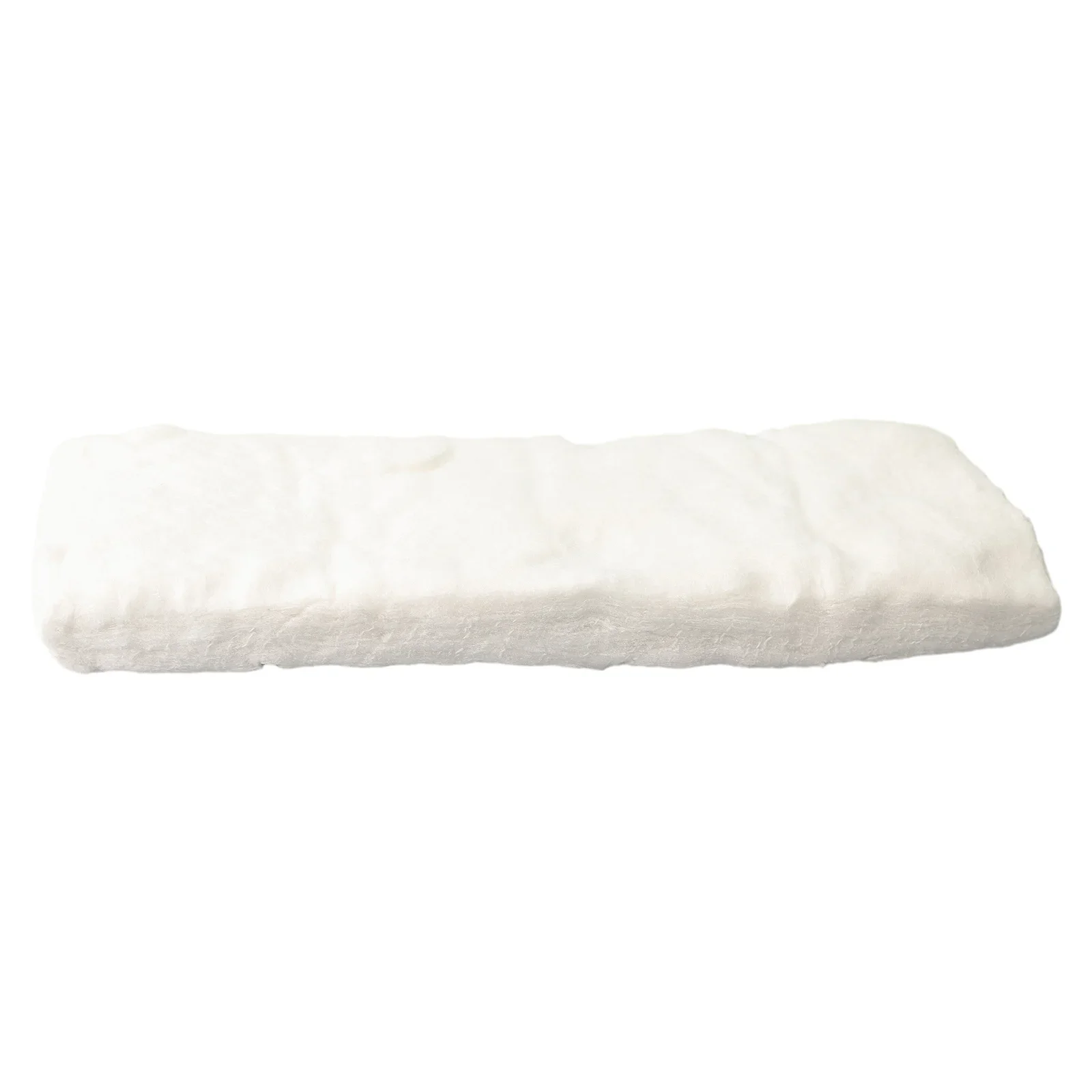 Esponja de cerámica espaciadora para chimeneas, reemplazo de accesorios, Color blanco, mejora del hogar, alta temperatura, 1 unidad
