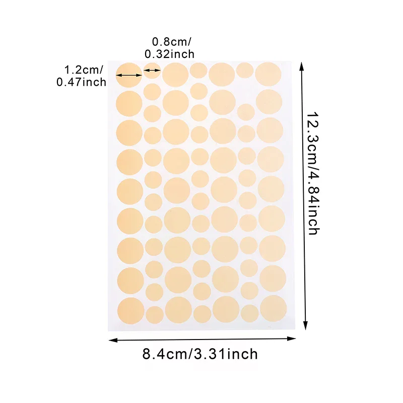 Riparazione del viso Acne Pulisci i pori Idratare e pelle liscia Patch per l'acne Adesivi per il viso Strumenti per la cura della pelle