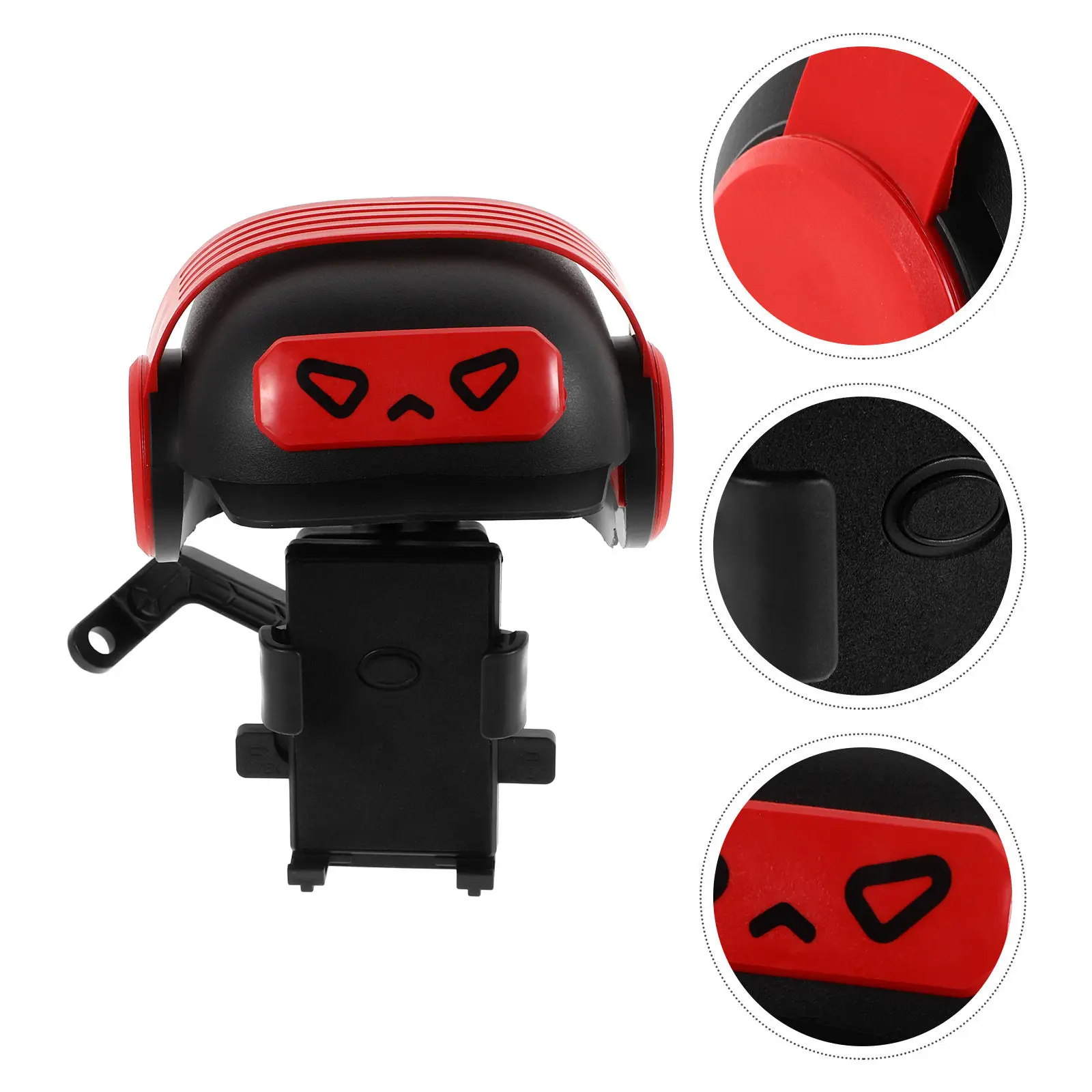 

Small Rider Phone Holder Sun Visor Universal Handlebar Mount for Bicycle Electric Scooter Atv Motorcycle Navigation