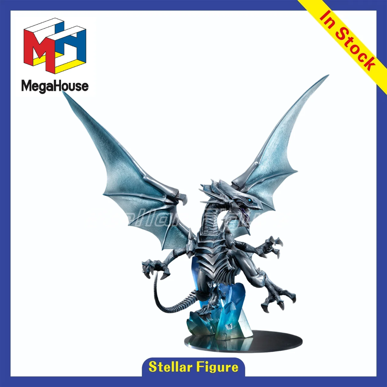 

【SF】В наличии MegaHouse A.W.M Yu-Gi-Oh Duel Monsters Blue Eyes White Dragon: Коллекционная модель фигурки, подарок
