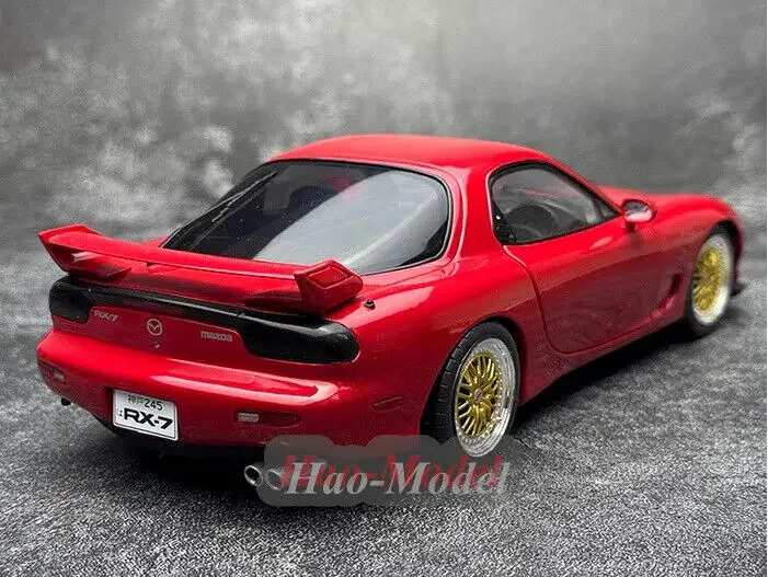 Solido 1/18 Voor Mazda RX7 FD RS 1994, Legering Diecast Model Auto Simulatie Jongens Verjaardagscadeau Hobby Display Ornamenten Rood/Groen