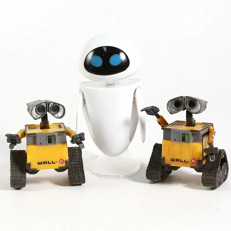 Wall-E Robot Wall E & EVE PVC Action Figure Collection Model Toys Dolls 6cm/10cm For Children Christmas Gift