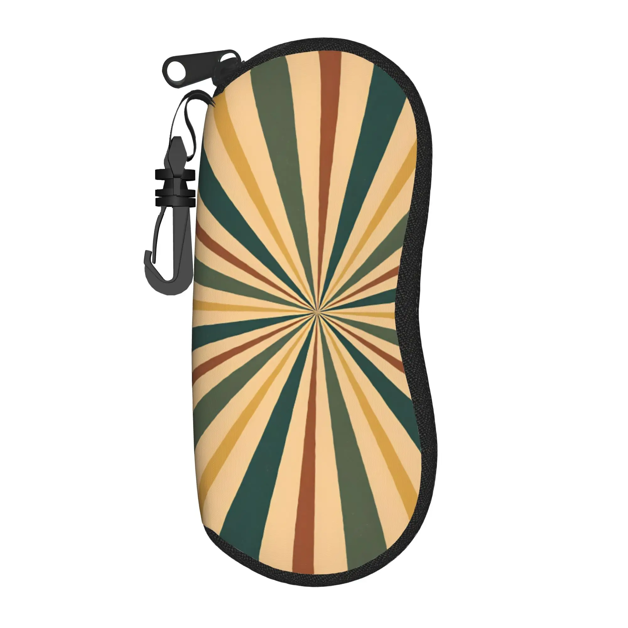 Abstract Swirl Disorder Glasses Case Cover  Convenient Sunglasses Pouch For Male Female Soft  Storage  Eyeglass Cases Cover