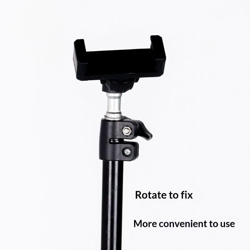 

Phone/Mic Stand Universal 1/4inch Globe Design 360° Rotating Mobile Phone Tripod Head Holder For Boom Arms Microphone Stands