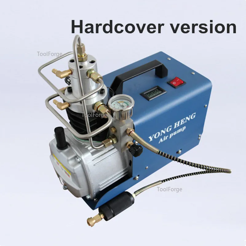 

110 В 220 В 300 бар 30 МПа 4500PSI воздушный насос высокого давления с водяным охлаждением электрический воздушный компрессор для пневматического пистолета с аквалангом винтовка PCP Inflator