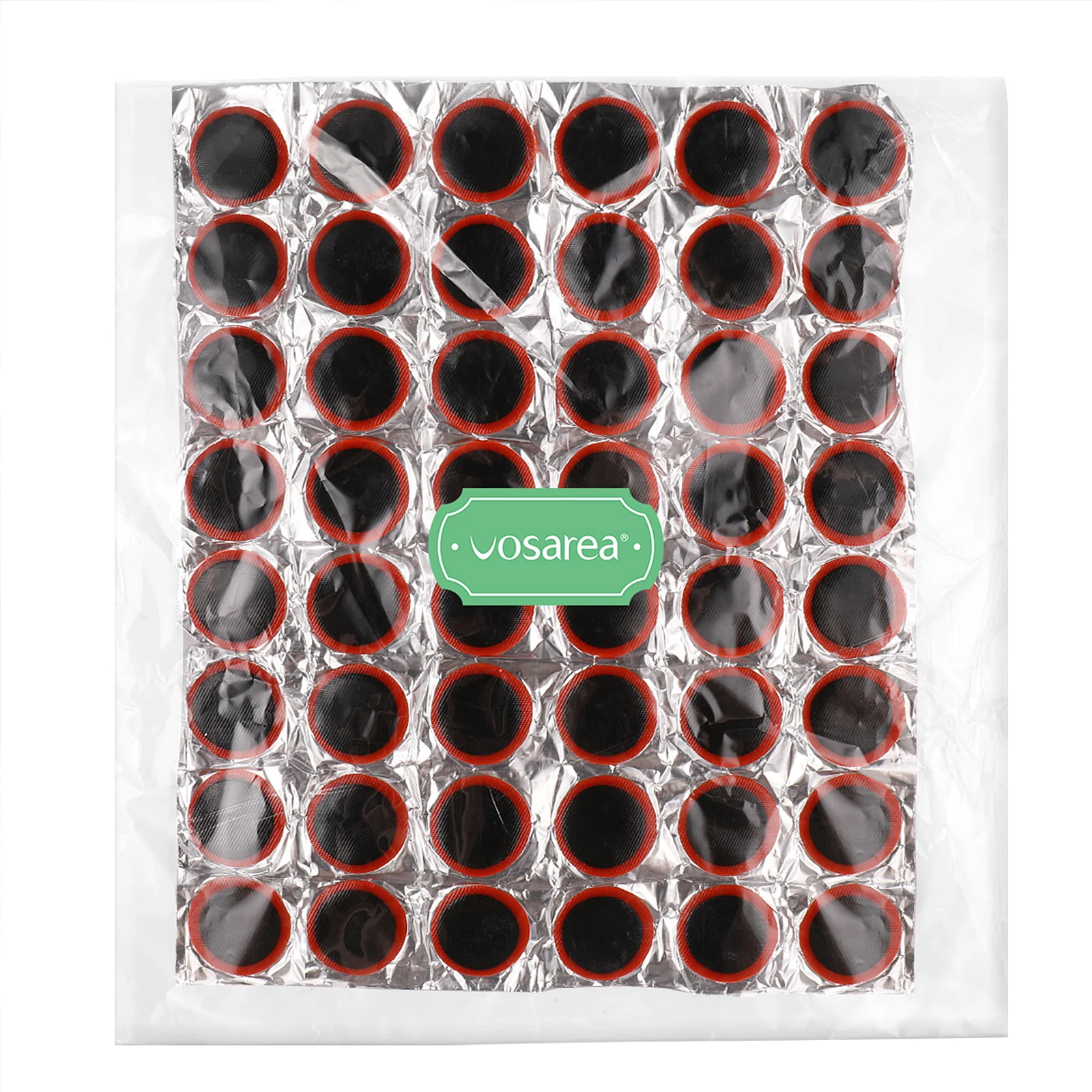 

48Pcs Round Tire Patches Rubber Repair Kit for Bicycle Inner Tubes Motorcycle Tubes Air Beds Dinghies Inflatable Items