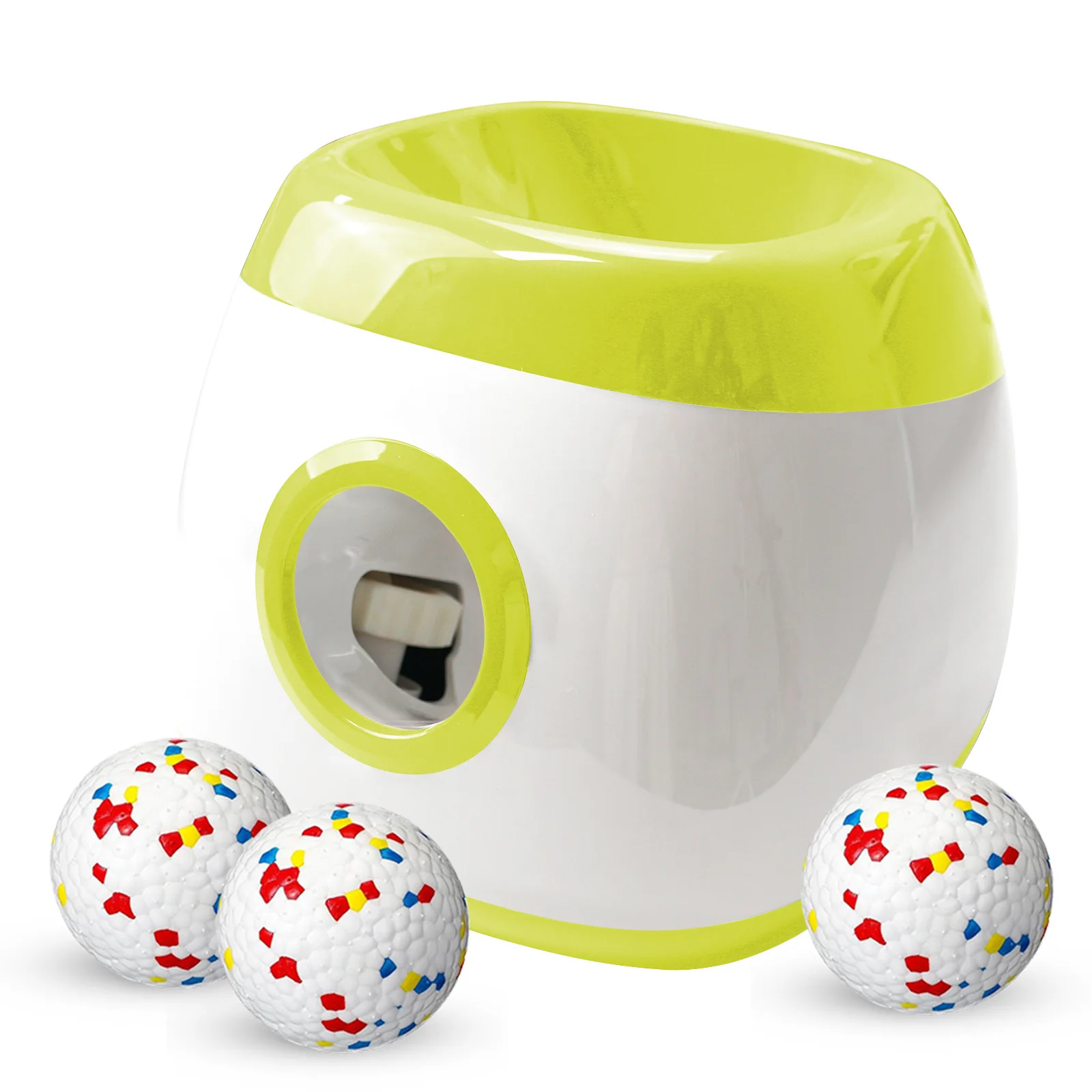 Pet Ball Launcher for Active Dogs - Automatic Fetch Machine with Adjustable Distance