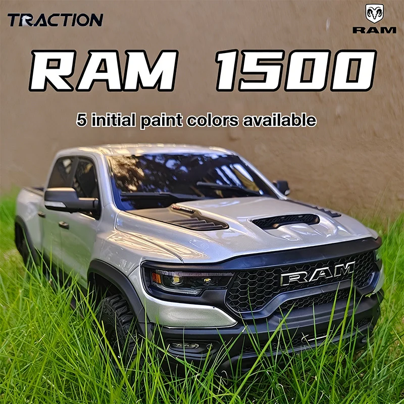 トラクションホビー KM 1500 ピックアップトラック 1/8 RC シミュレーション電動リモコンモデルカー ロッククローラー 大人子供向けおもちゃ