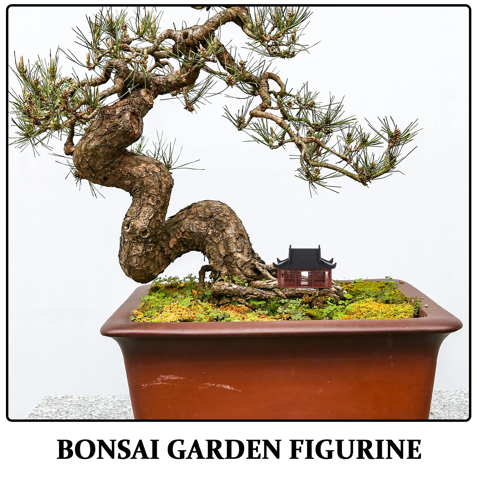 Mini Estatua de Pabellón, Ador - Mini Bonsai Zen Garden reseña y precio