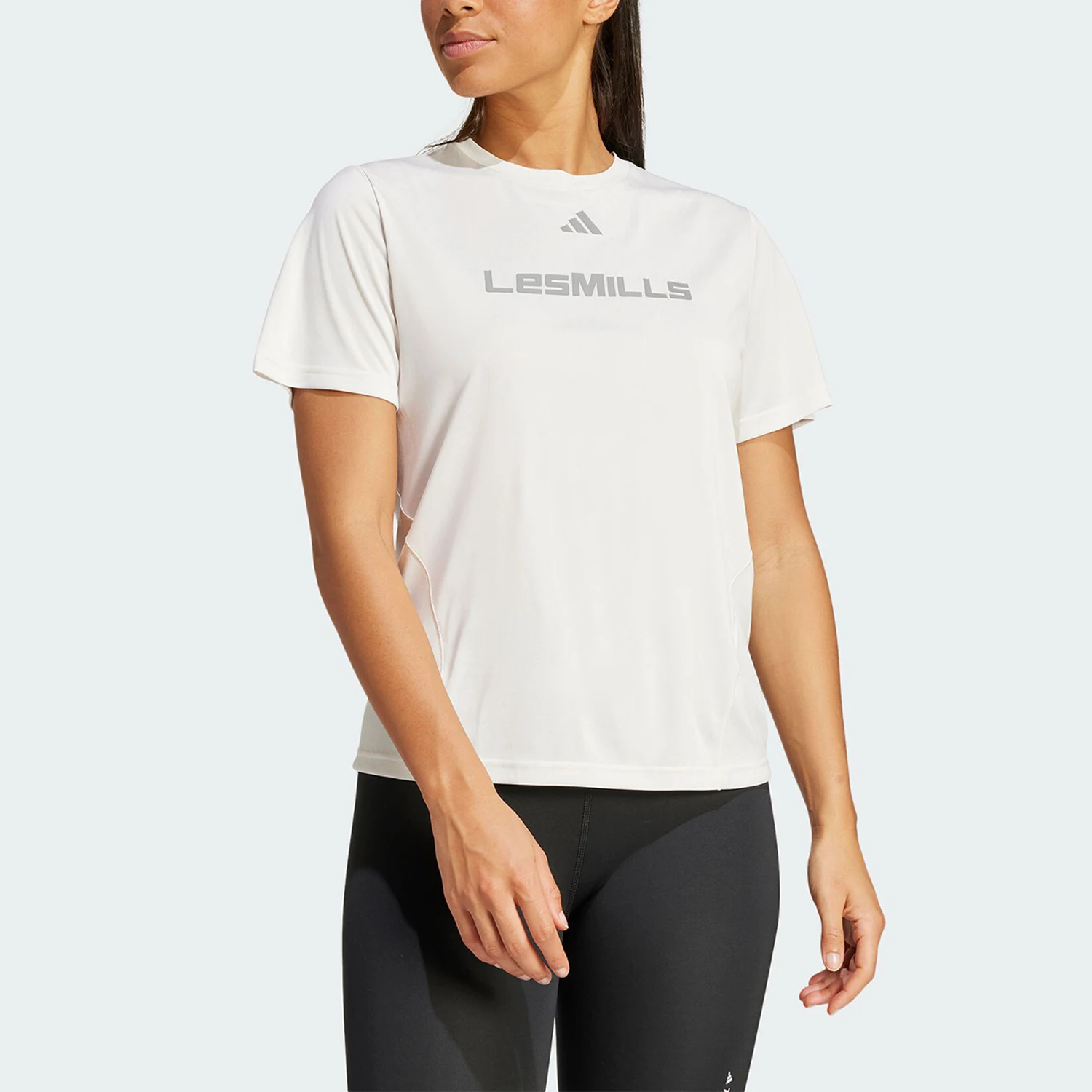 

Adidas genuine W LM G T Women's Gym Training Short-sleeve T-shirt IS2362