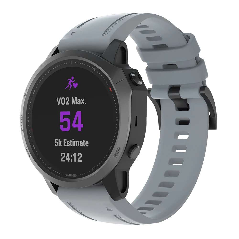 20 مللي متر سريعة تناسب سيليكون حزام ل Garmin Fenix 7S 6S Pro 5S Plus استبدال حزام (استيك) ساعة ل Garmin Fenix 8 43 مللي متر/غريزة 2S