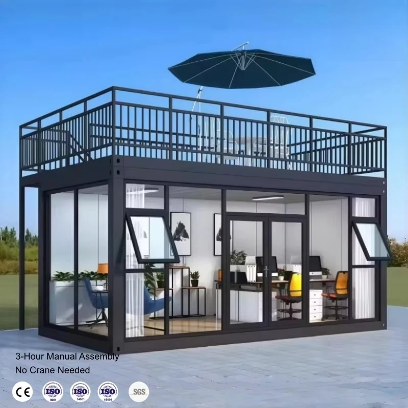 FL Container House Waterproof Prefab Living Module For Emergency Disaster Relief Shelter Fast Installation