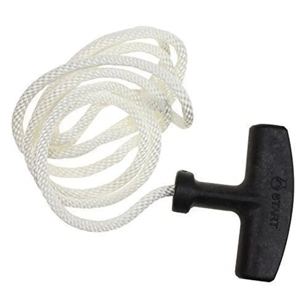 Starter Pull Handle & Cord Line For Petrol Lawnmowers 2 0m Length 3 5mm Diameter Essential For Lawn Maintenance