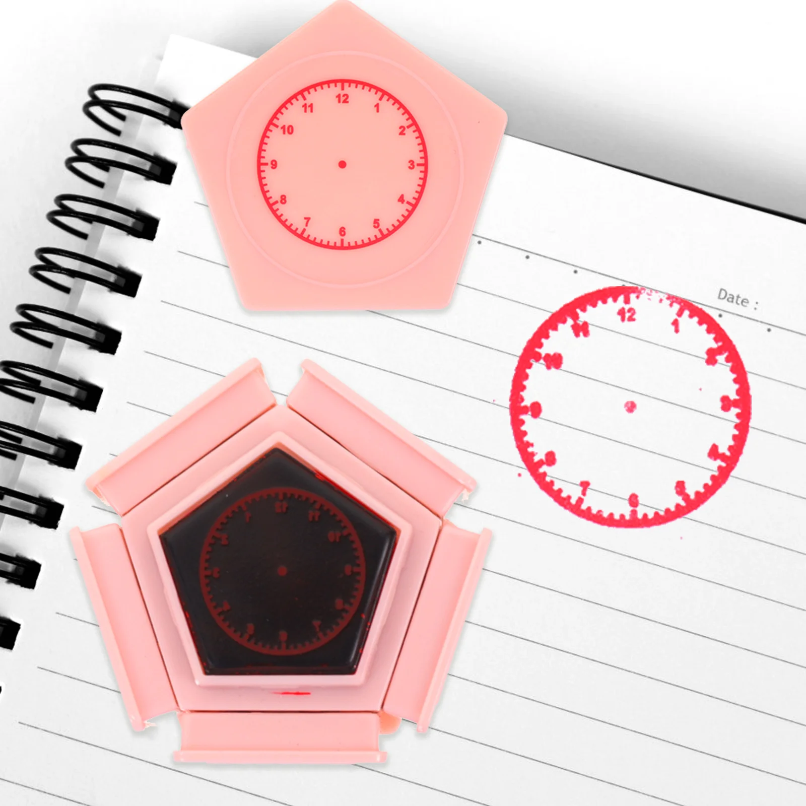 Children's Learning Chapter Alphabet Stamps Handwriting Line Stamper for Kids Abs Pupils Seven-in-one