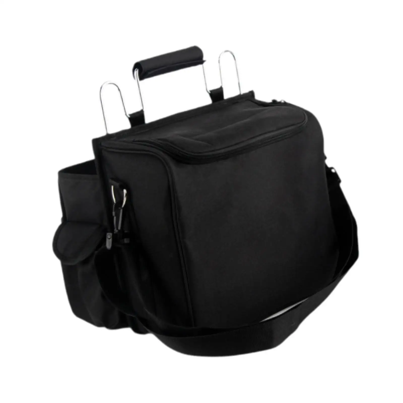

Hairstyling Carry Case Hairstylist Travel Bag Portable with Straps Barber Case with Pockets for Hair Clips Spray Bottles